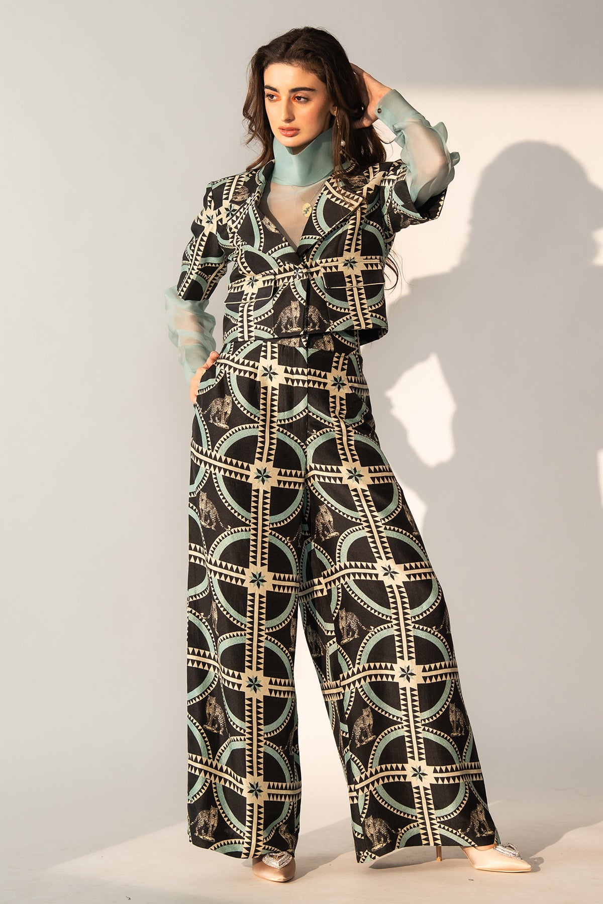 Crop Blazer