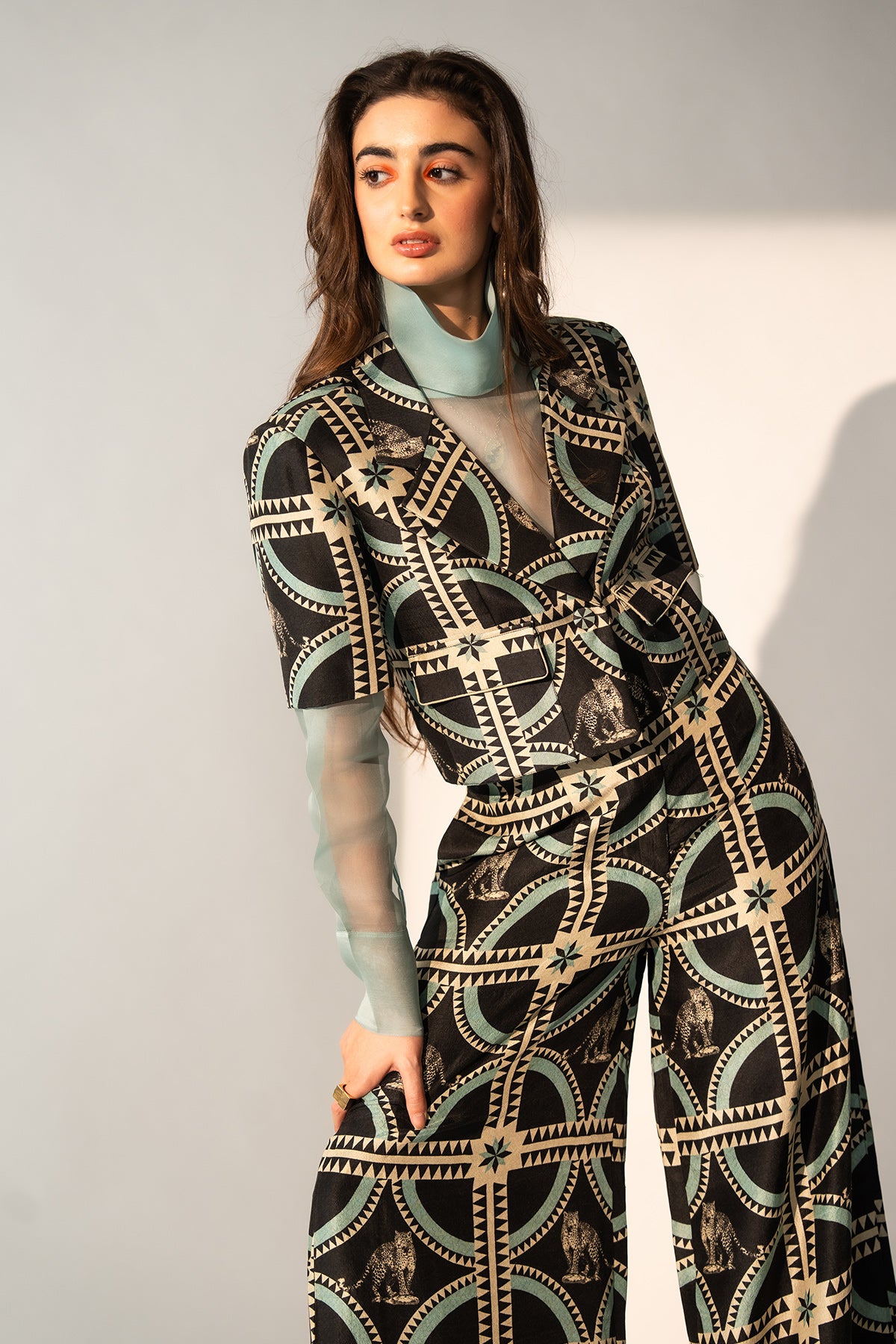 Crop Blazer