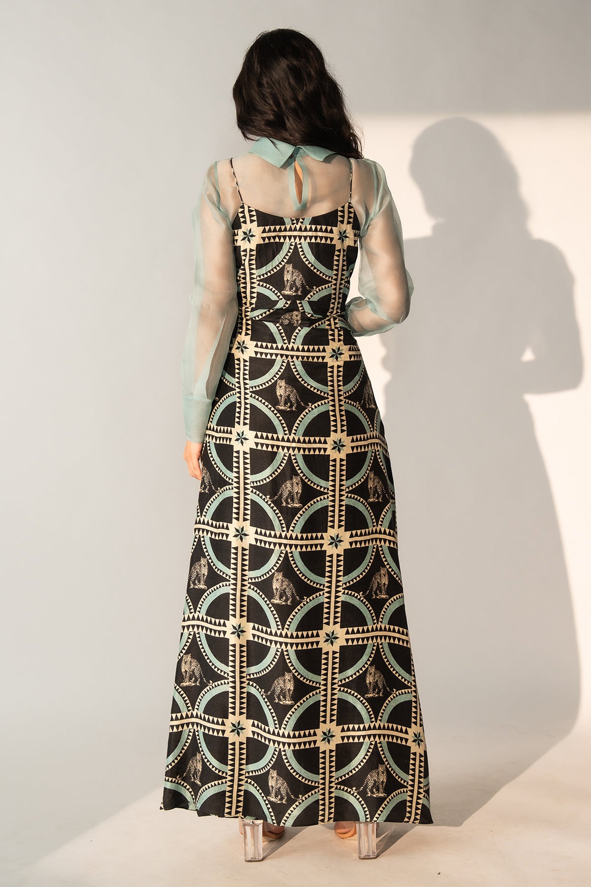 V Neck Maxi Top