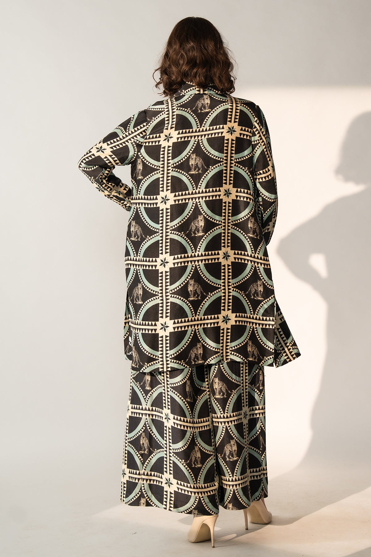 Co-Ord with Pleated Pants