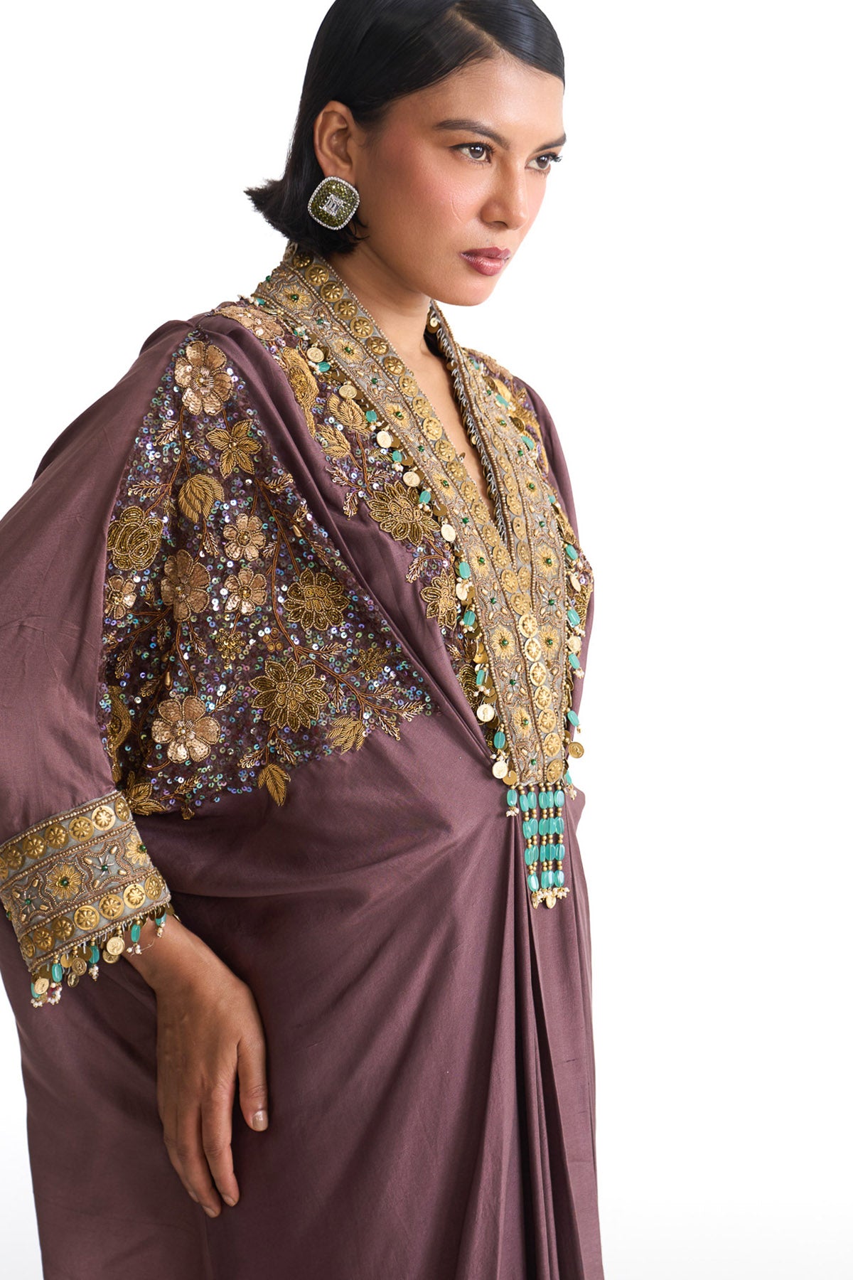 Golden story kaftan