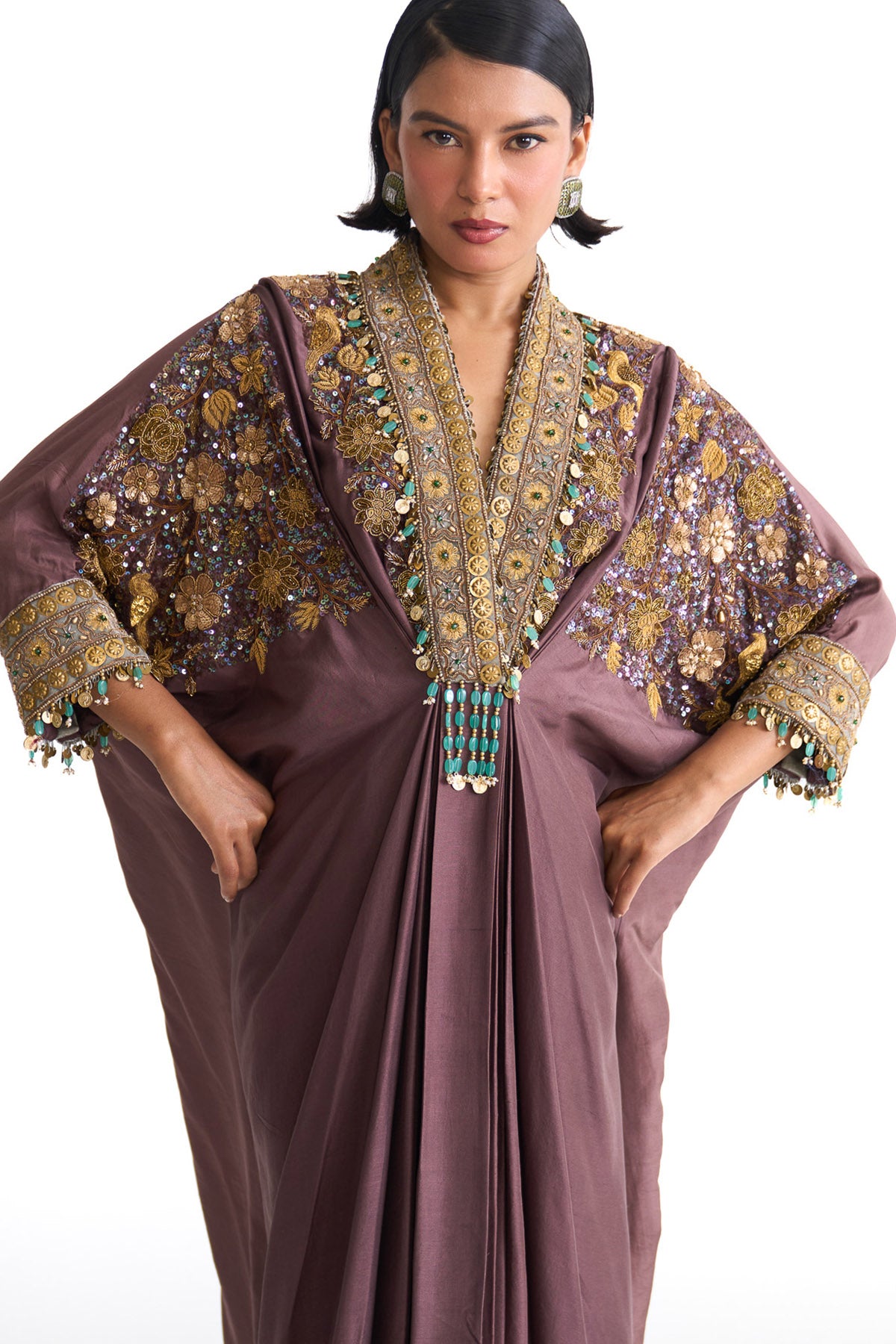 Golden story kaftan