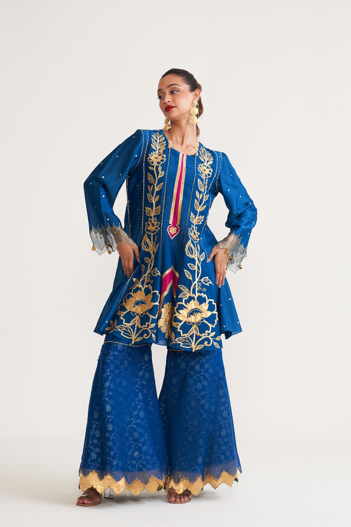 Gota kalidar sharara set