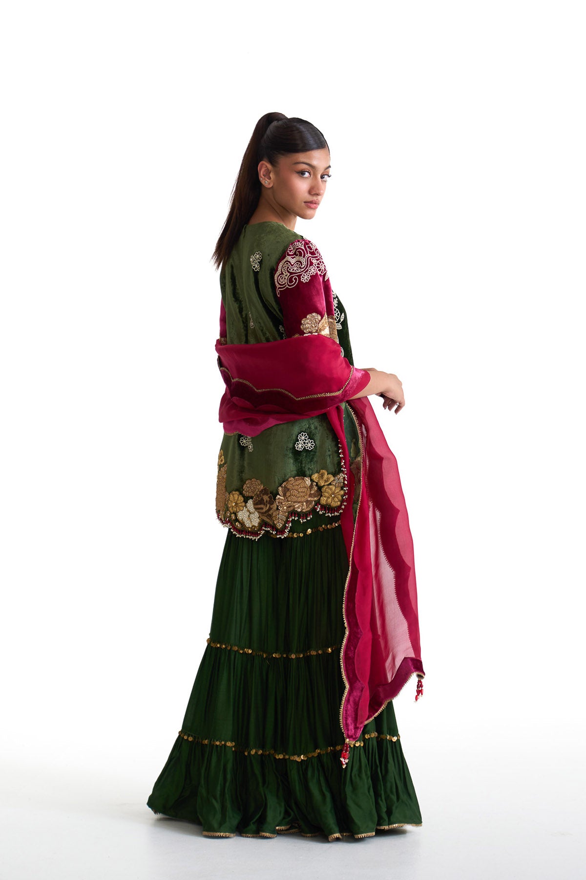 Jade garara suit set