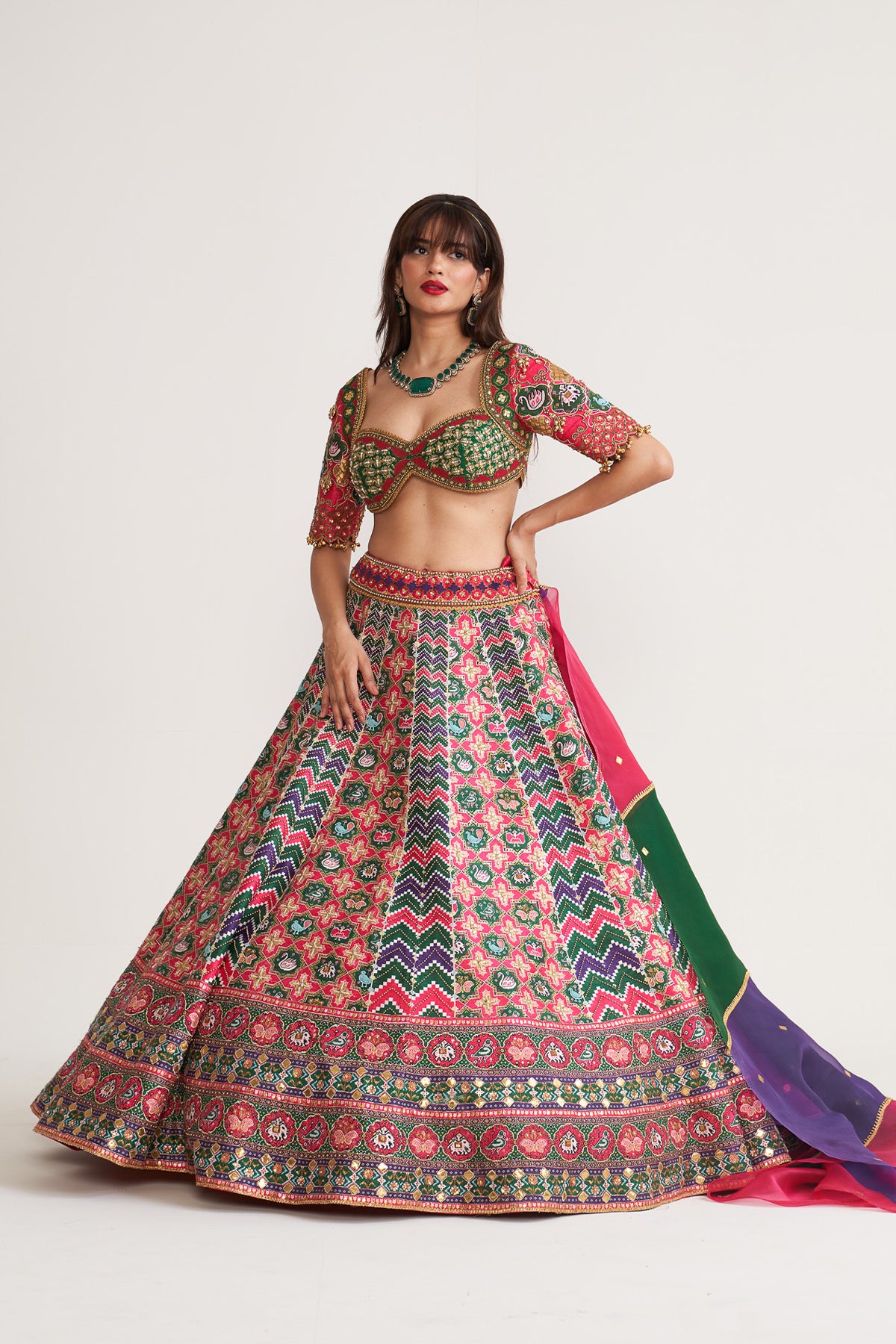 Heer patola lehenga