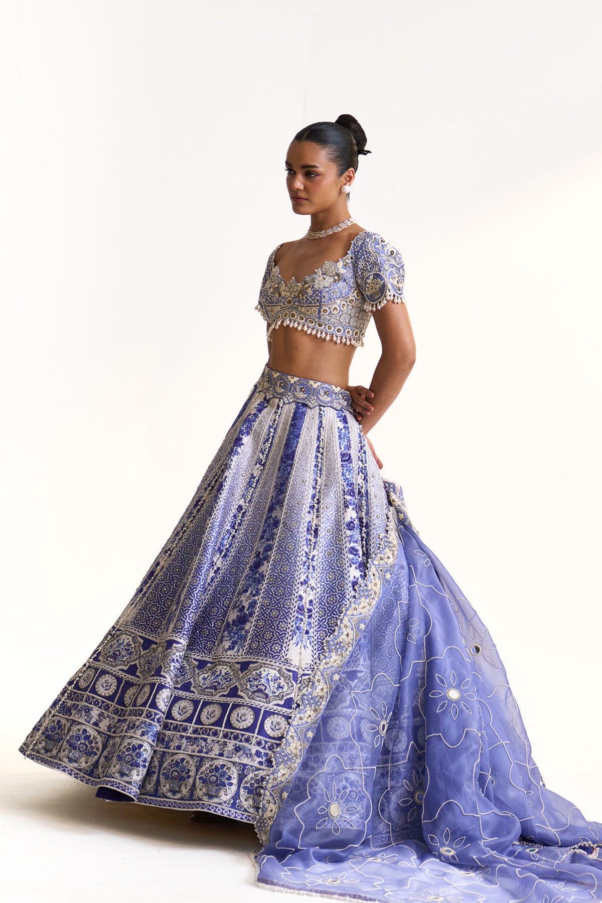 Blue moon lehenga