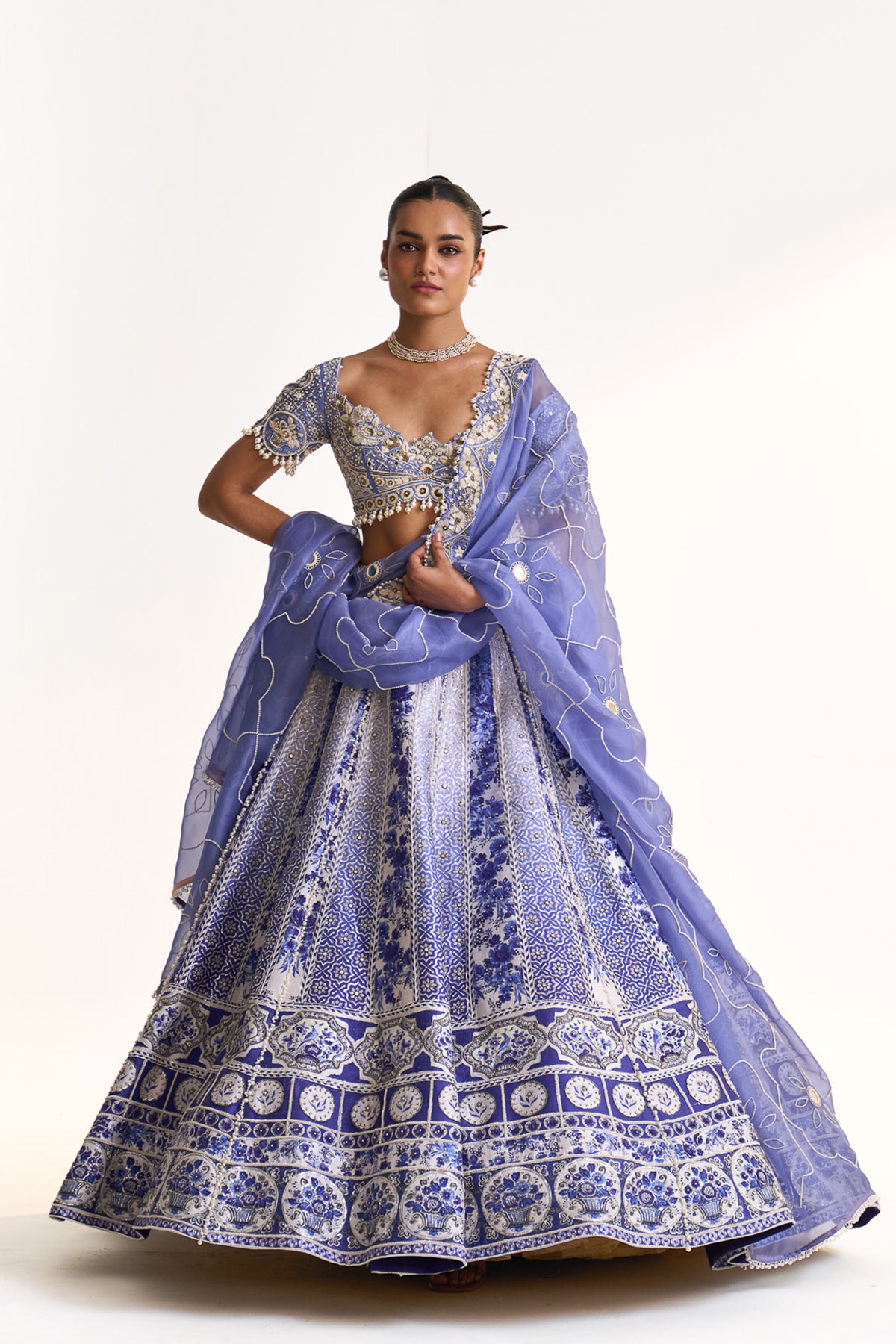 Blue moon lehenga