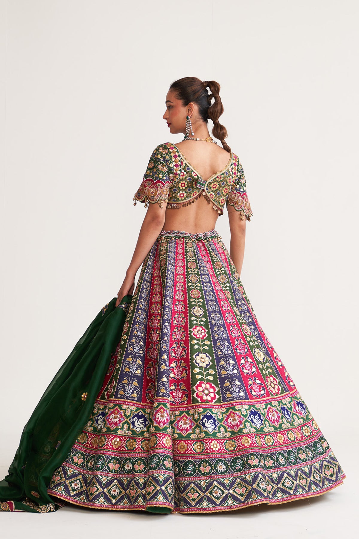 Rajsi Rang Patola lehanga