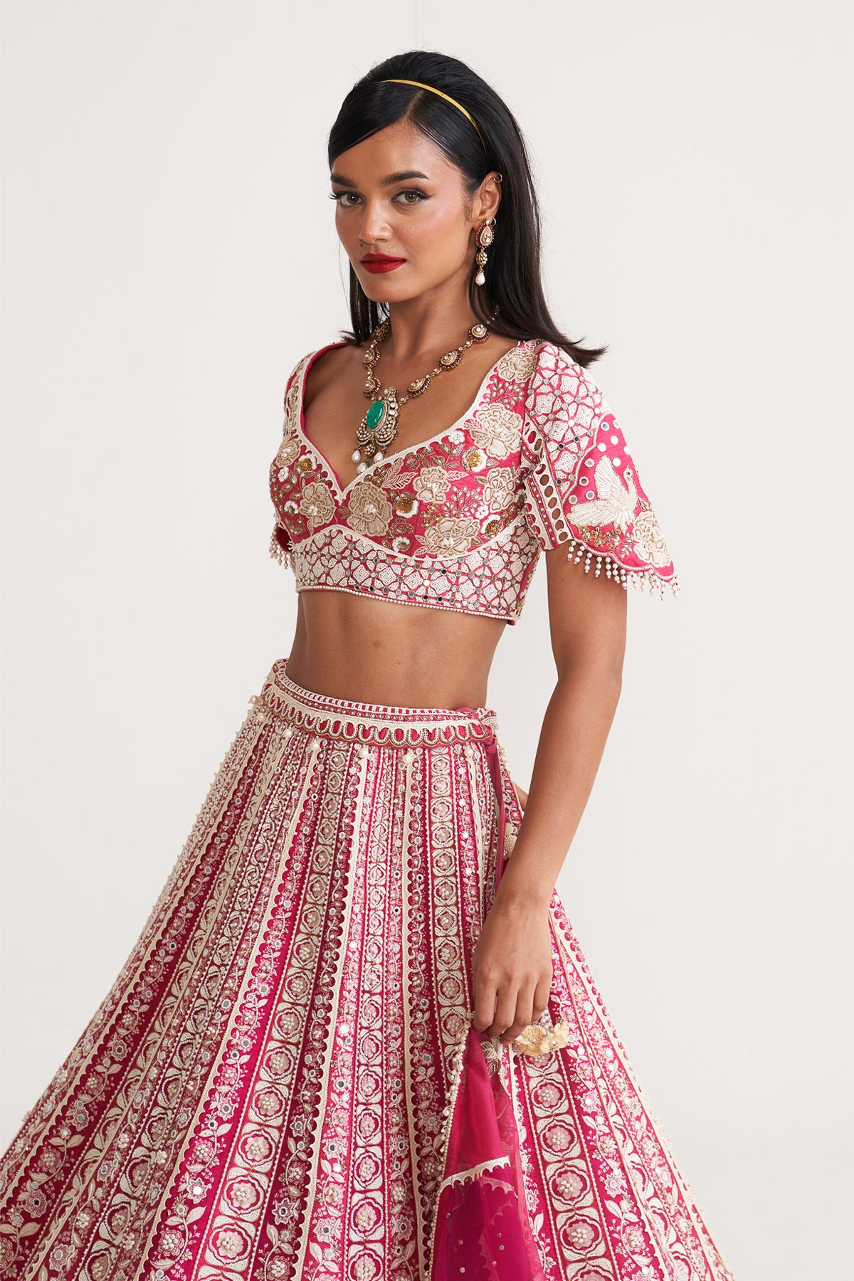 Gulab e jashan lehenga