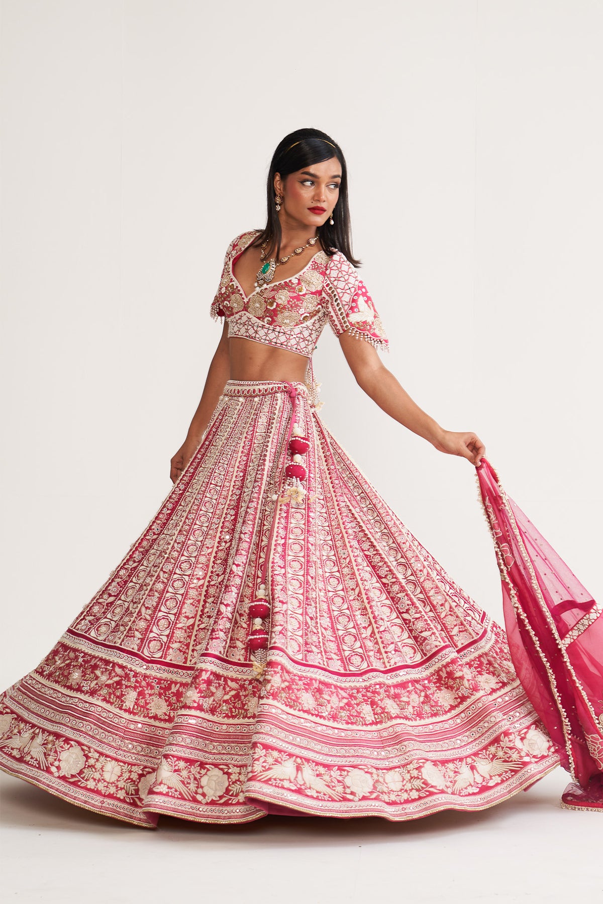 Gulab e jashan lehenga