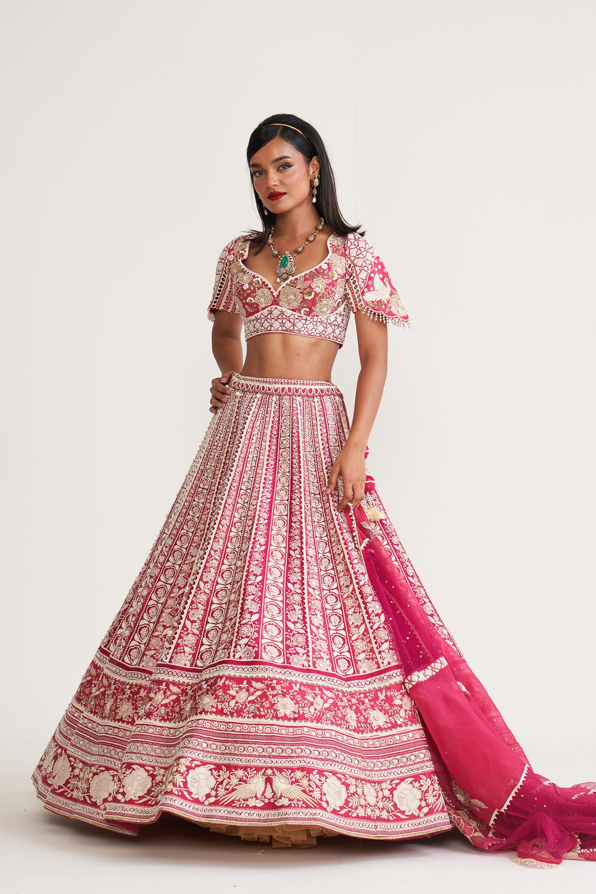 Gulab e jashan lehenga