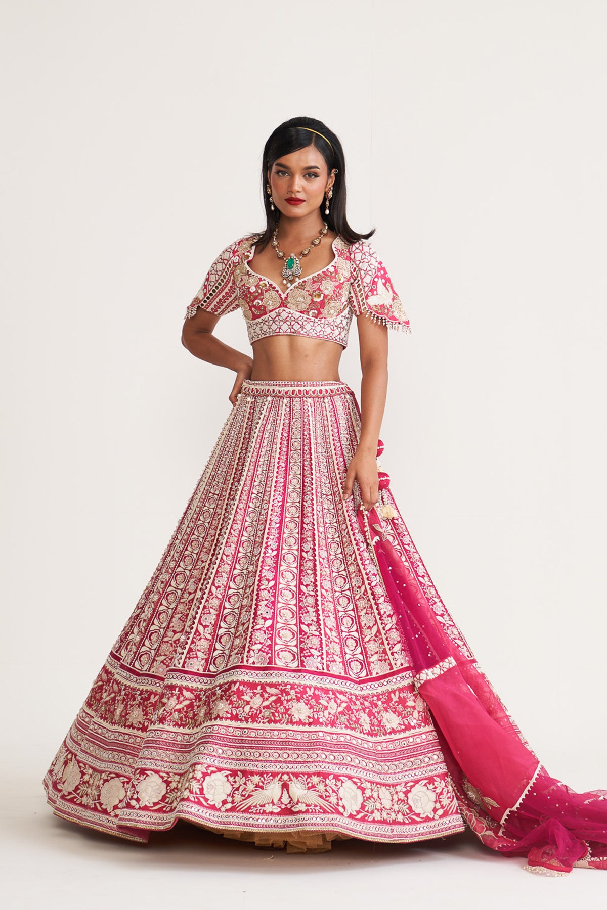 Gulab e jashan lehenga