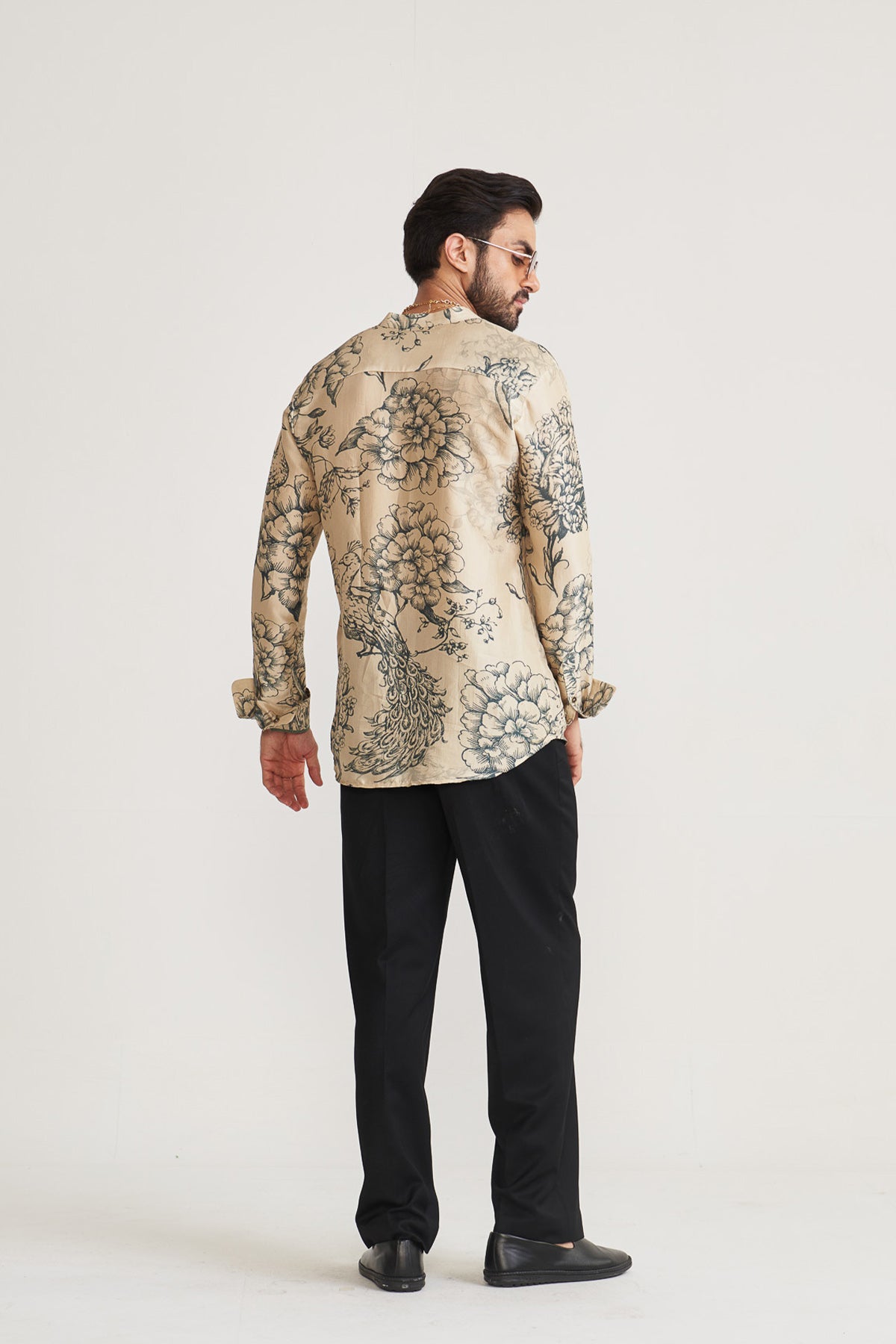 Scarlet bloom shirt