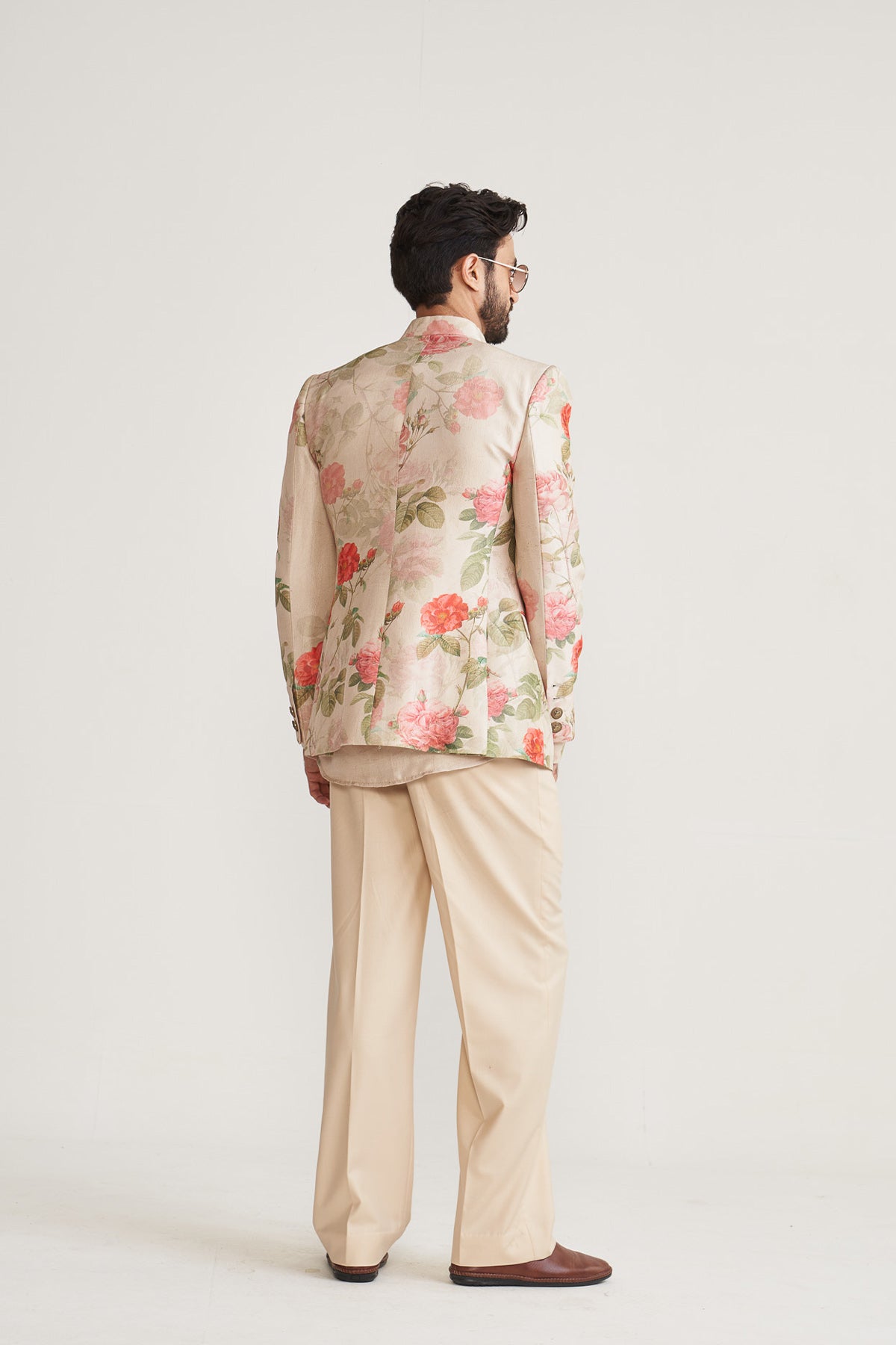 Vintage bloom ivory banghgala