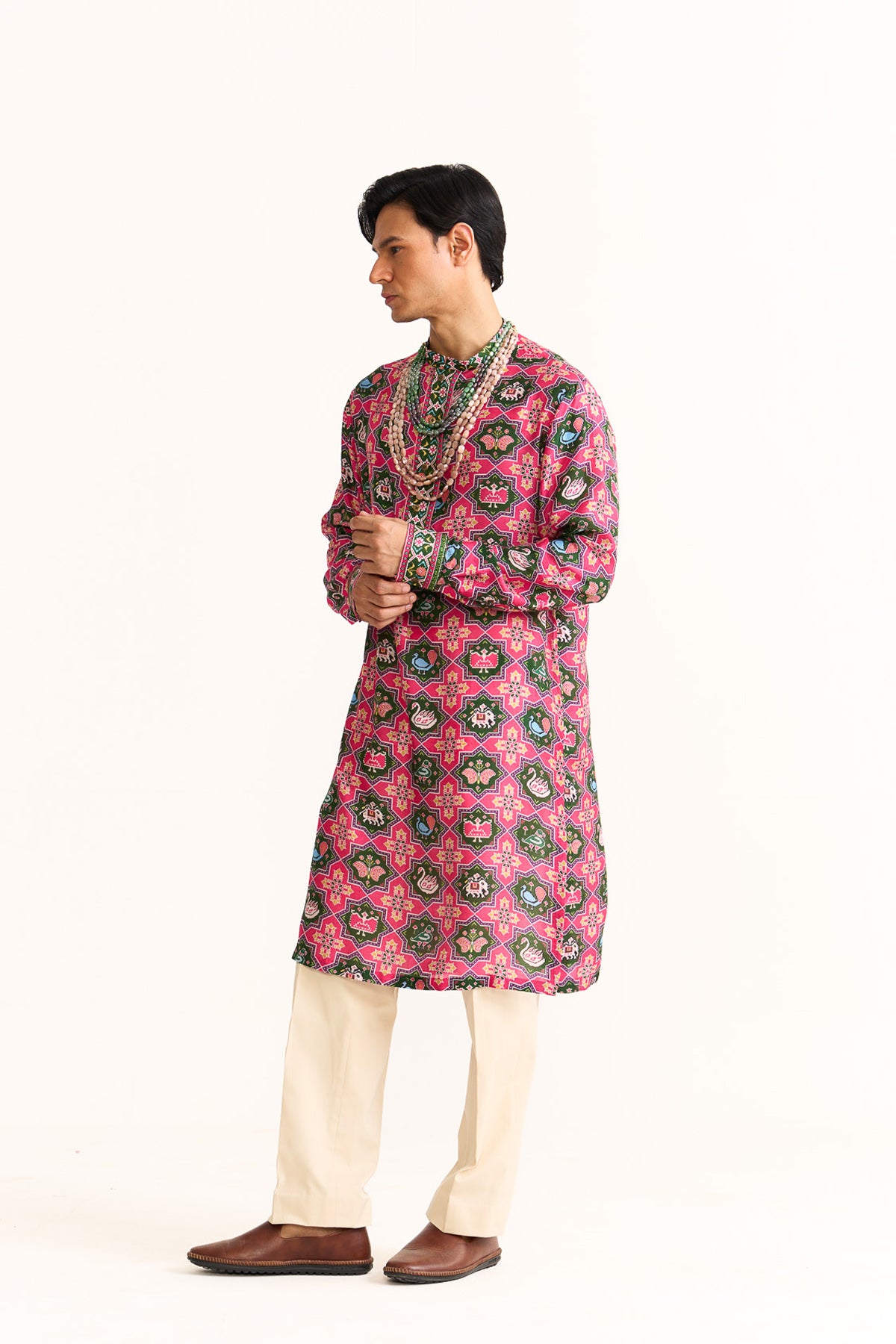 Patola print kurta