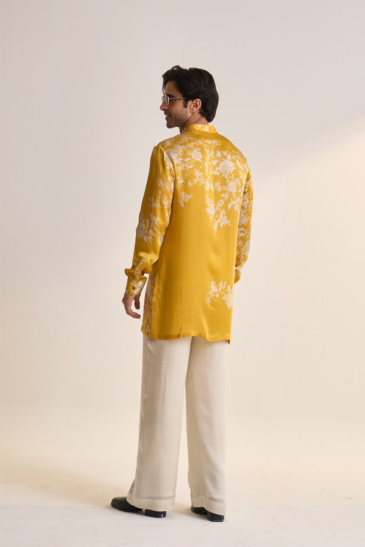Summer parsi zipper short kurta