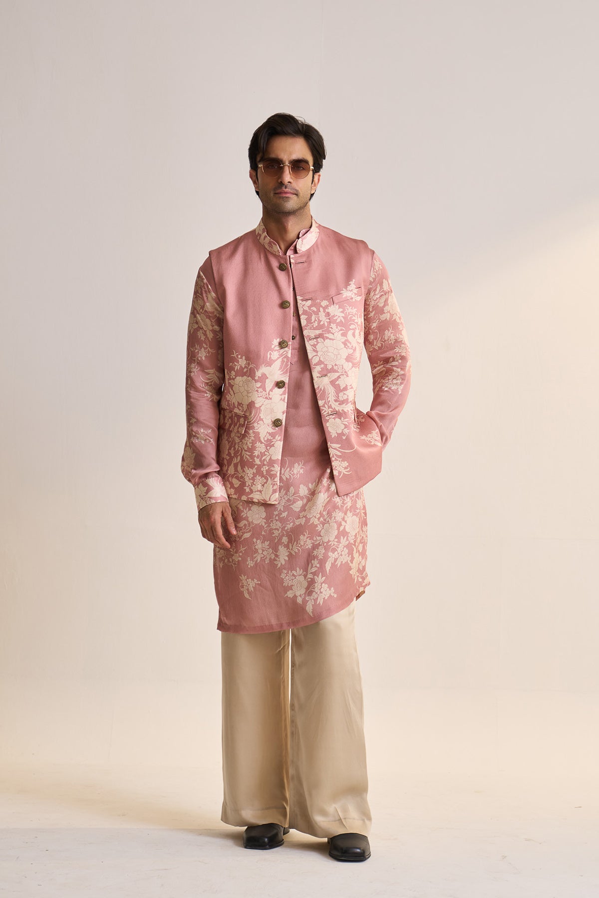 Summer parsi nehru jacket