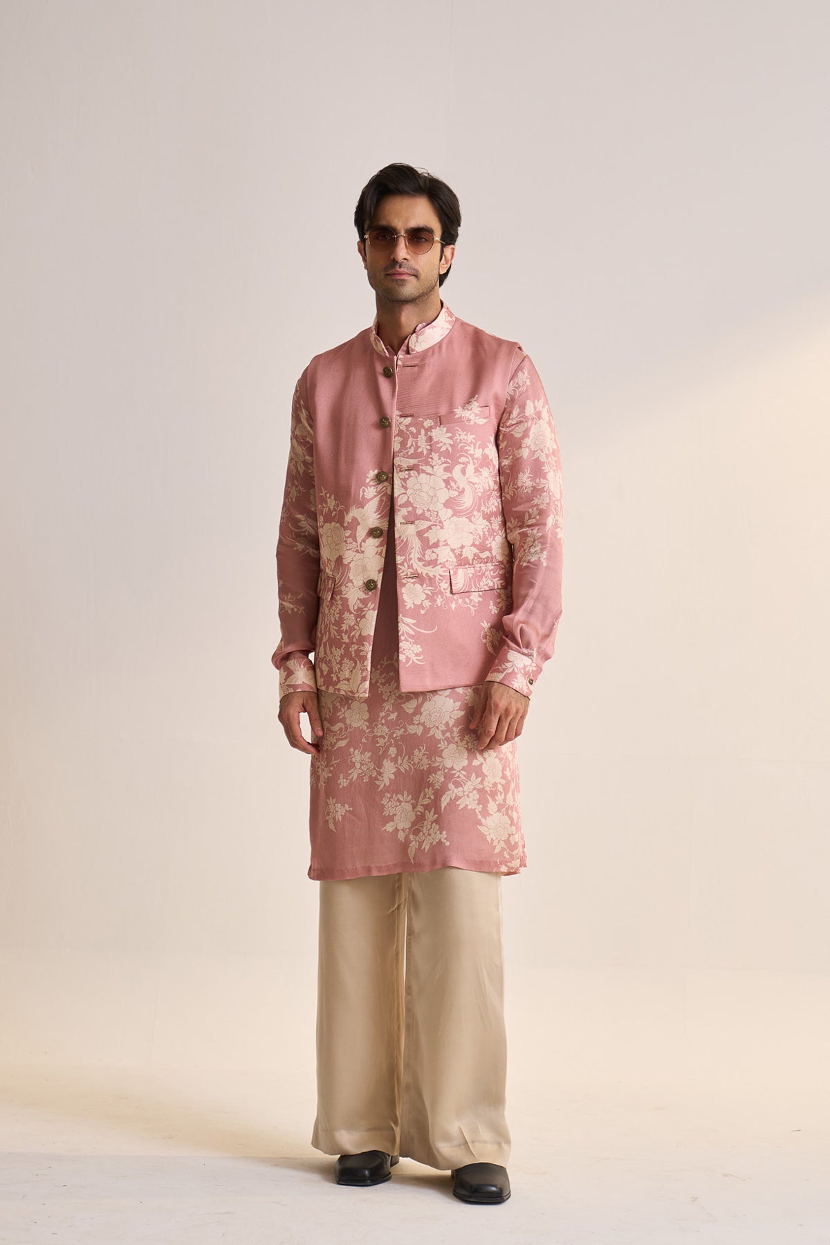 Summer parsi nehru jacket