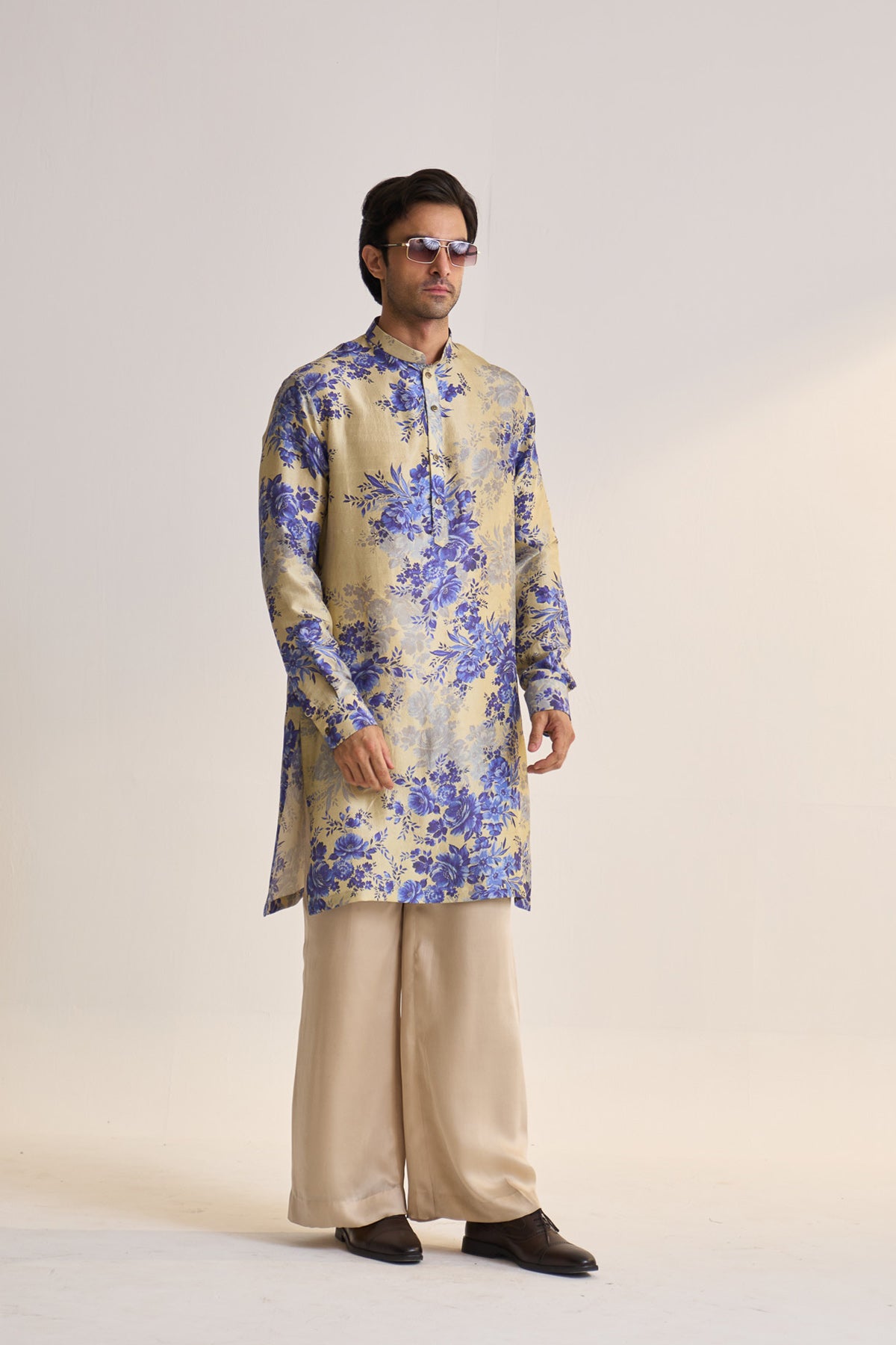 Blue moon printed kurta