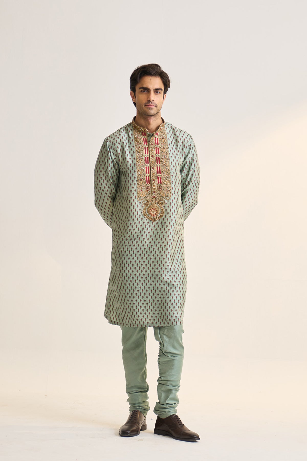 Royal summer ebellished kurta set