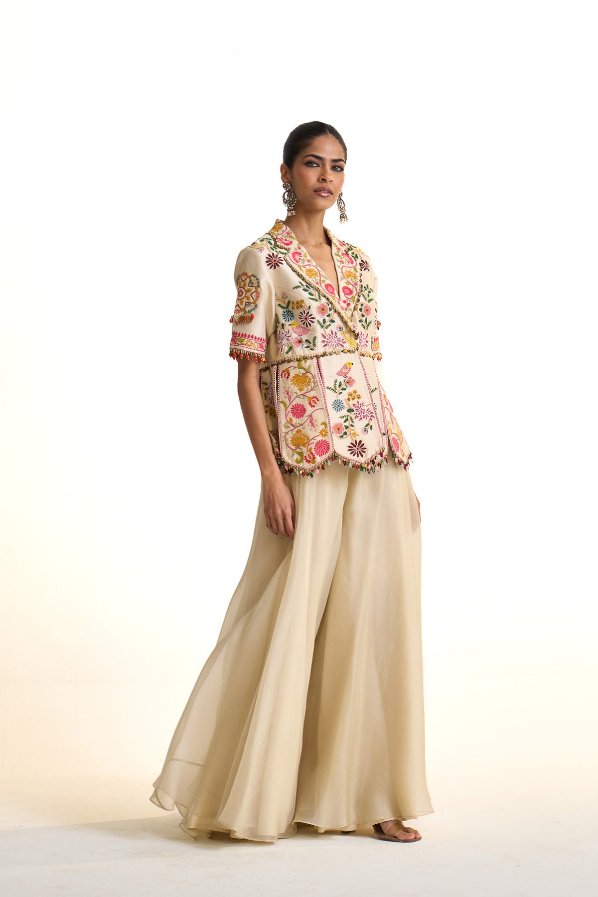 Noor-e-kashmir Peplum set