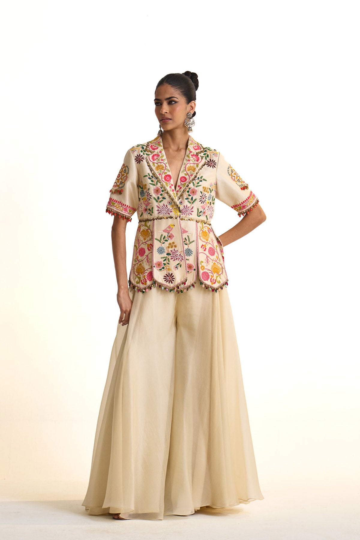 Noor-e-kashmir Peplum set