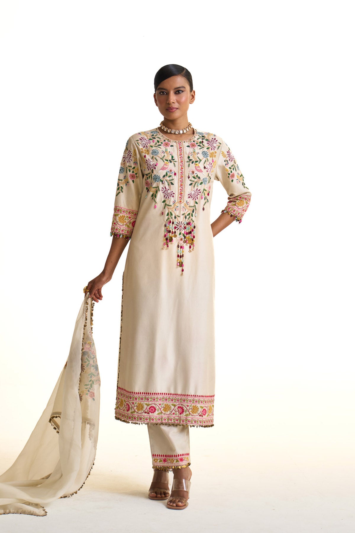 Noor-e-kashmir Suit set