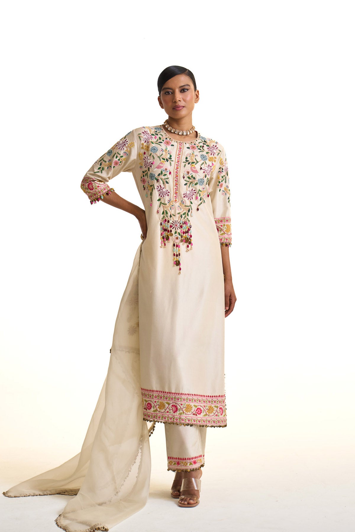 Noor-e-kashmir Suit set
