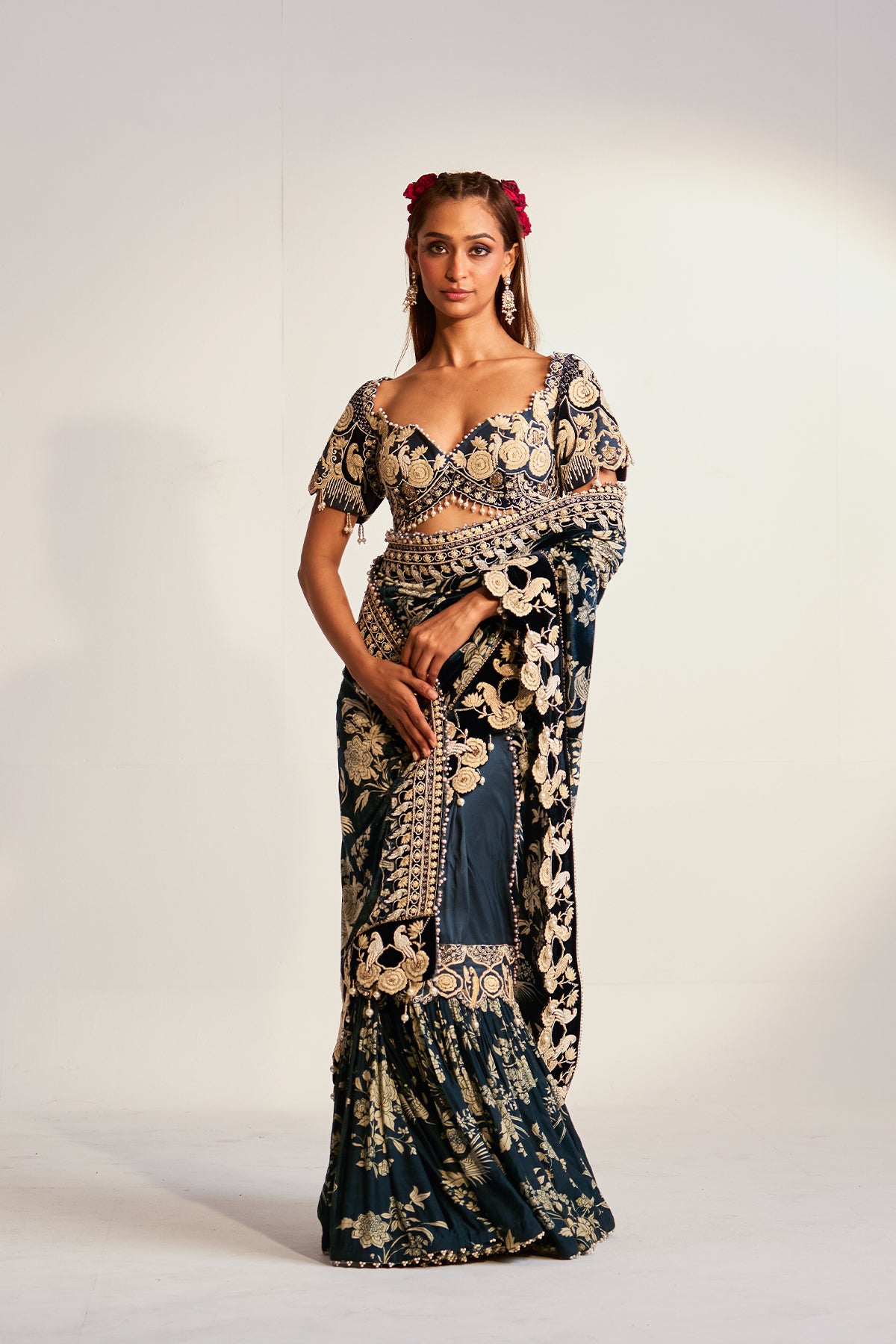 Sharara saree