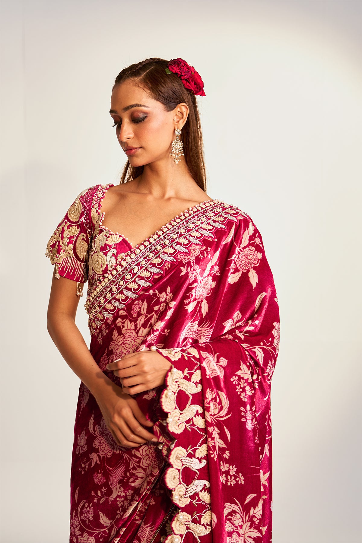 Sharara saree
