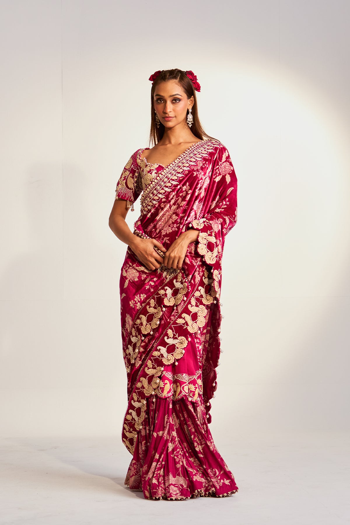 Sharara saree