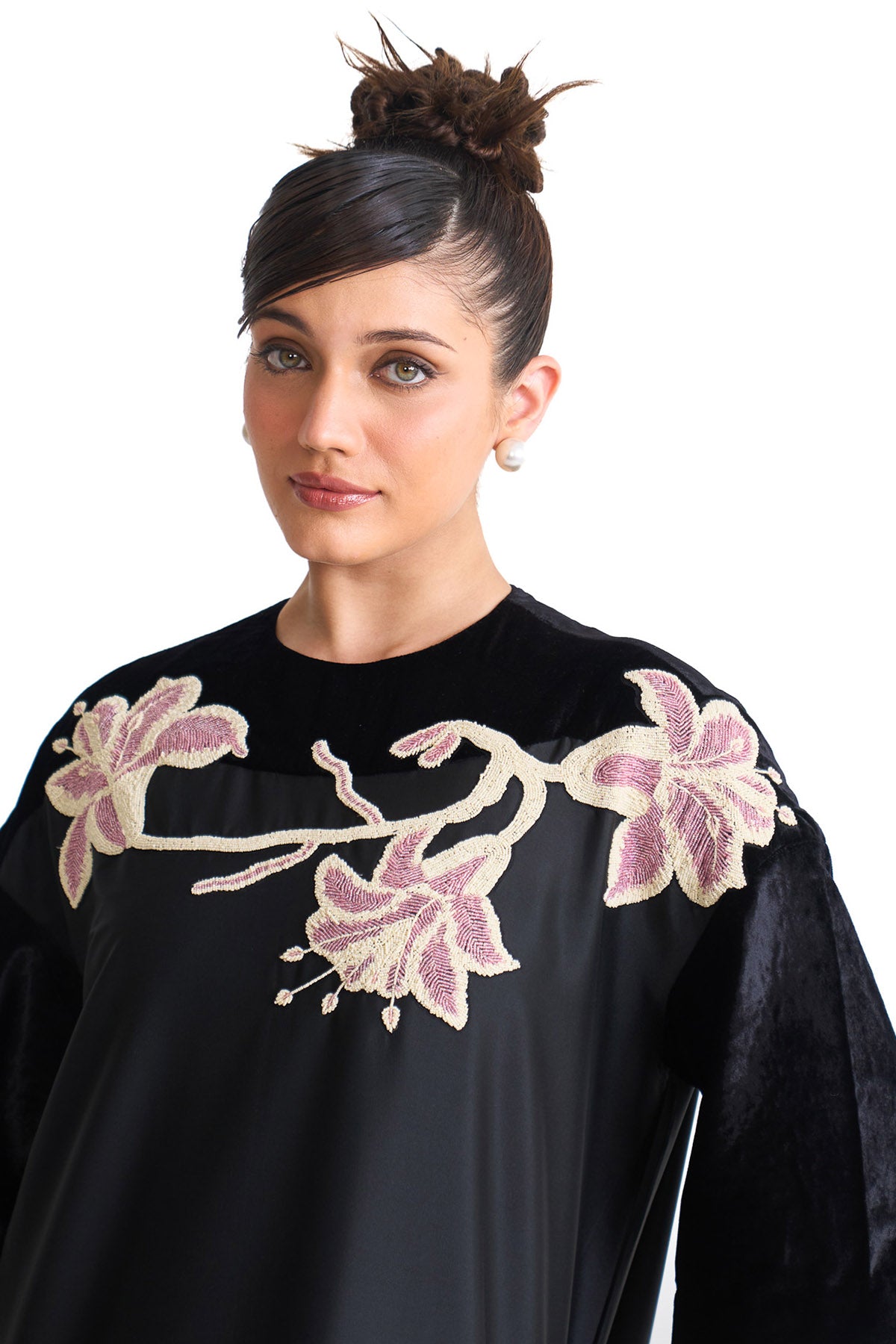 Pearl lily long antifit dress