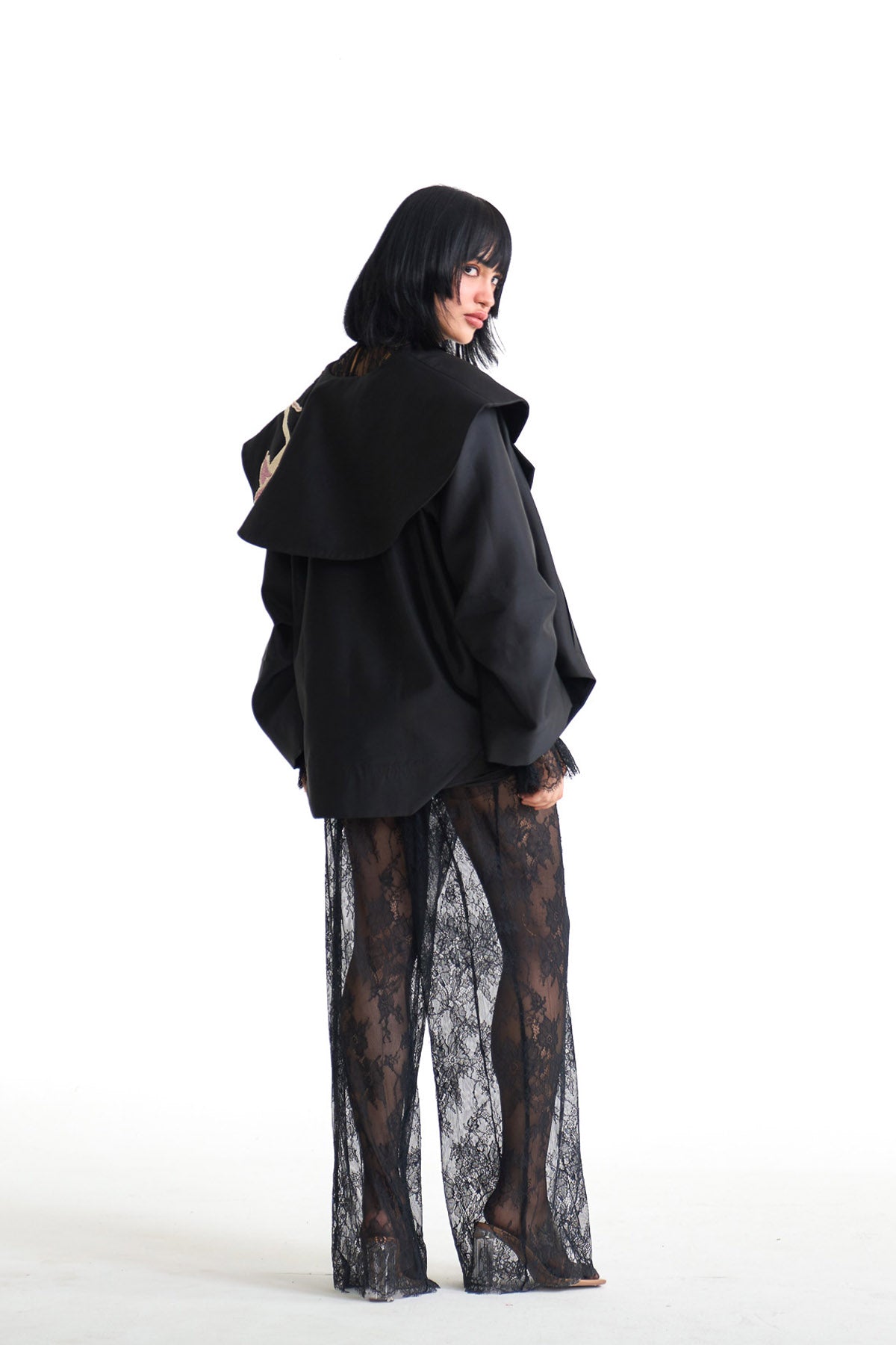 Pearl lily oversize jacket