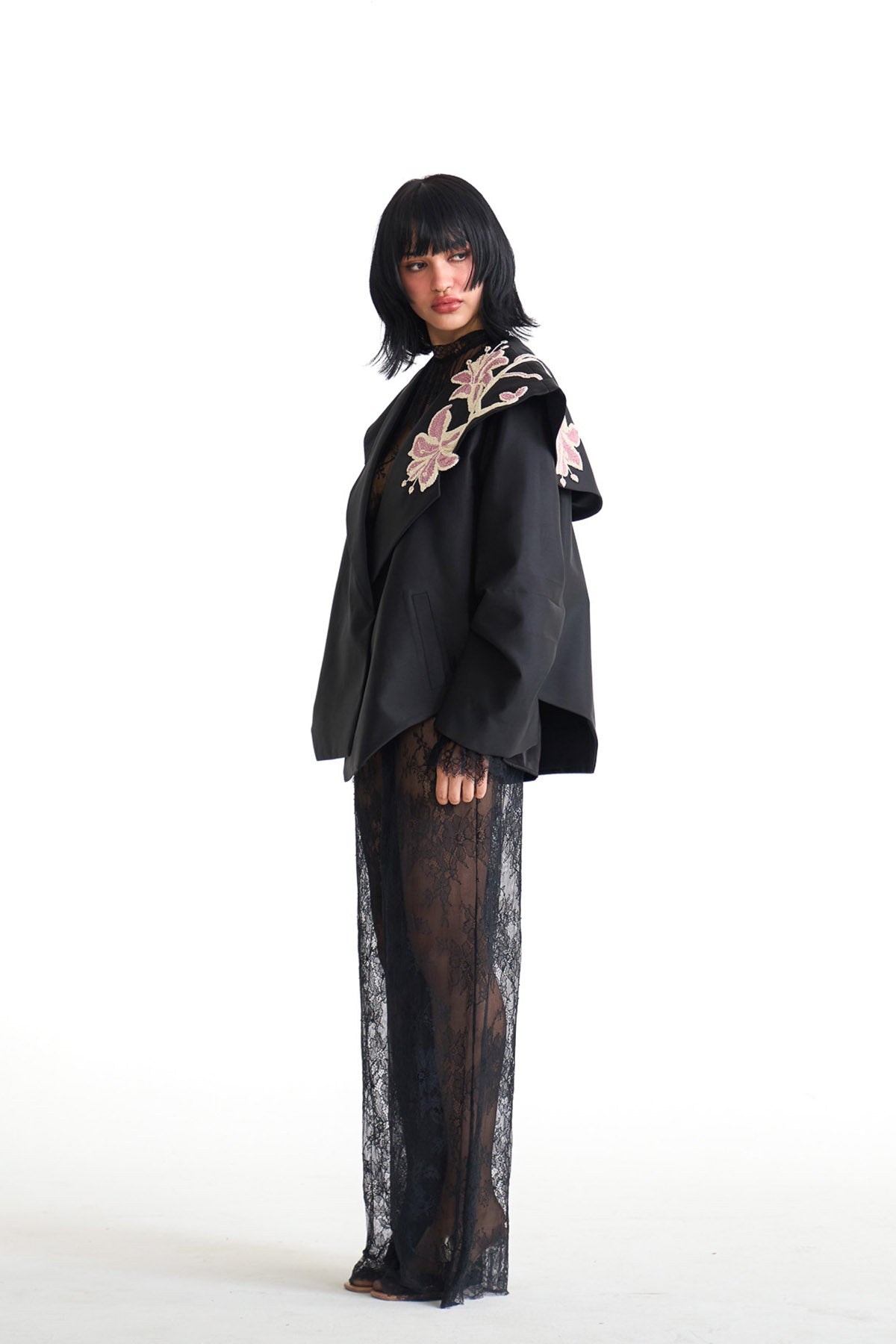 Pearl lily oversize jacket