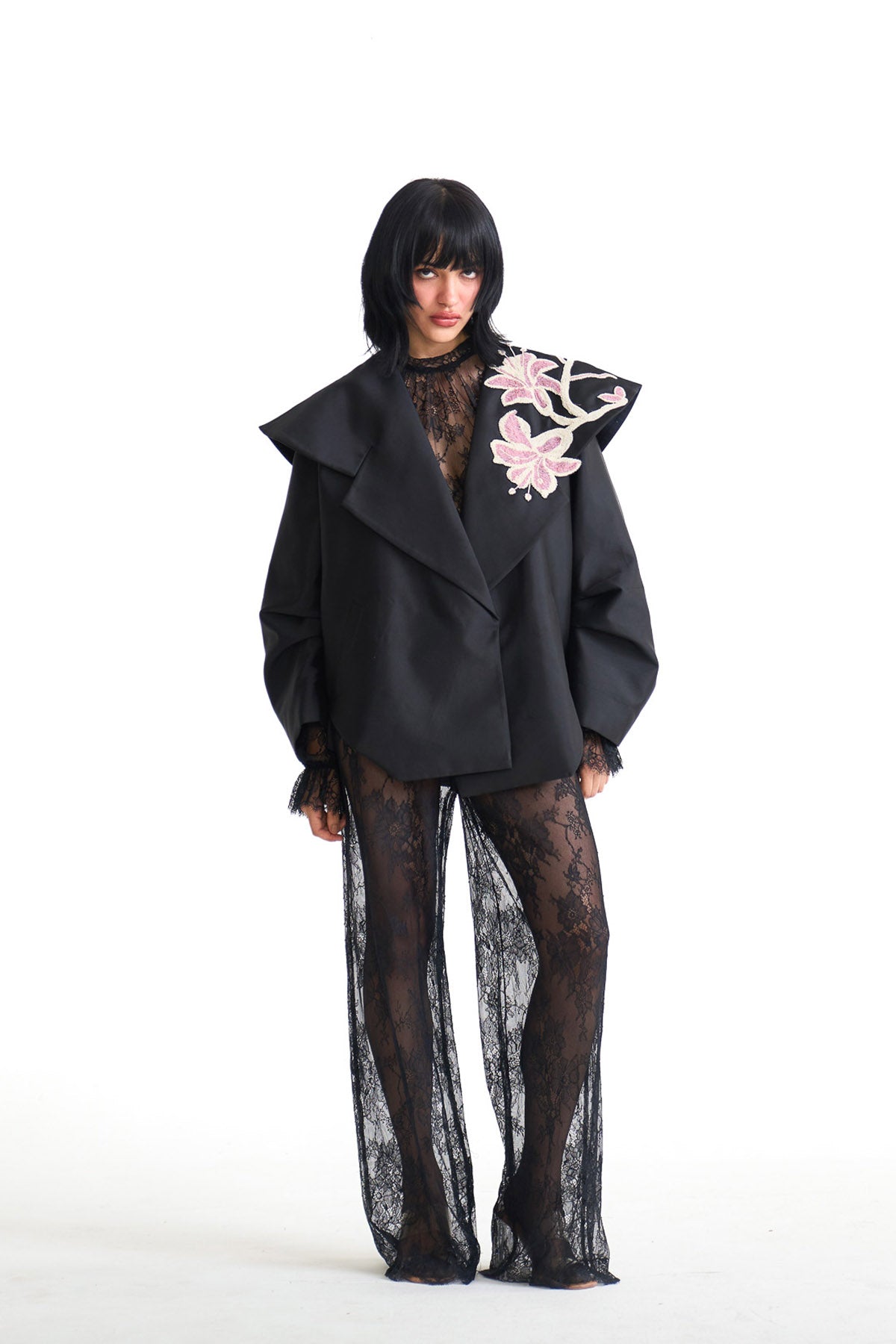 Pearl lily oversize jacket
