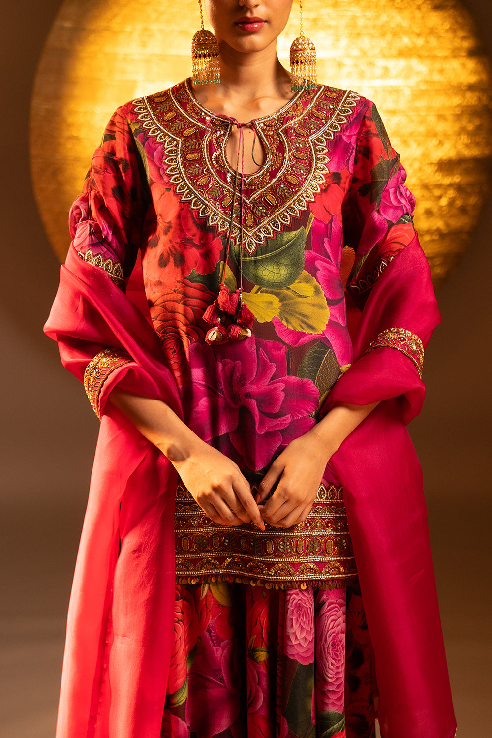 Scarlet Rose Cut To Cut Suit
