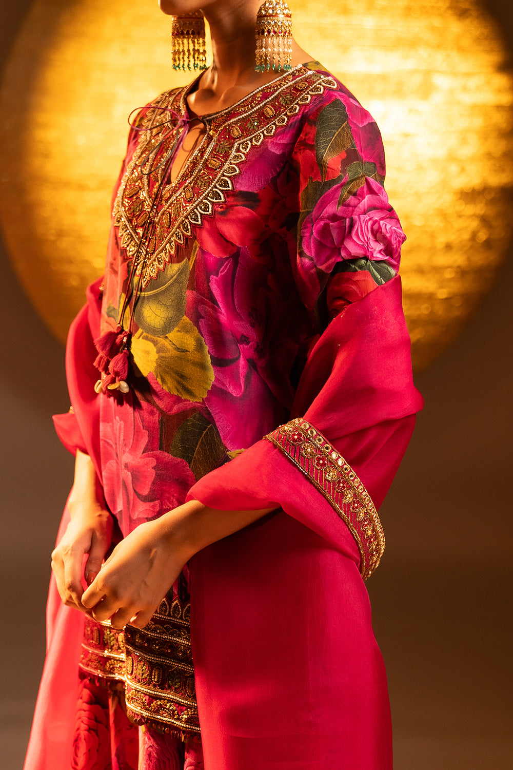 Scarlet Rose Cut To Cut Suit