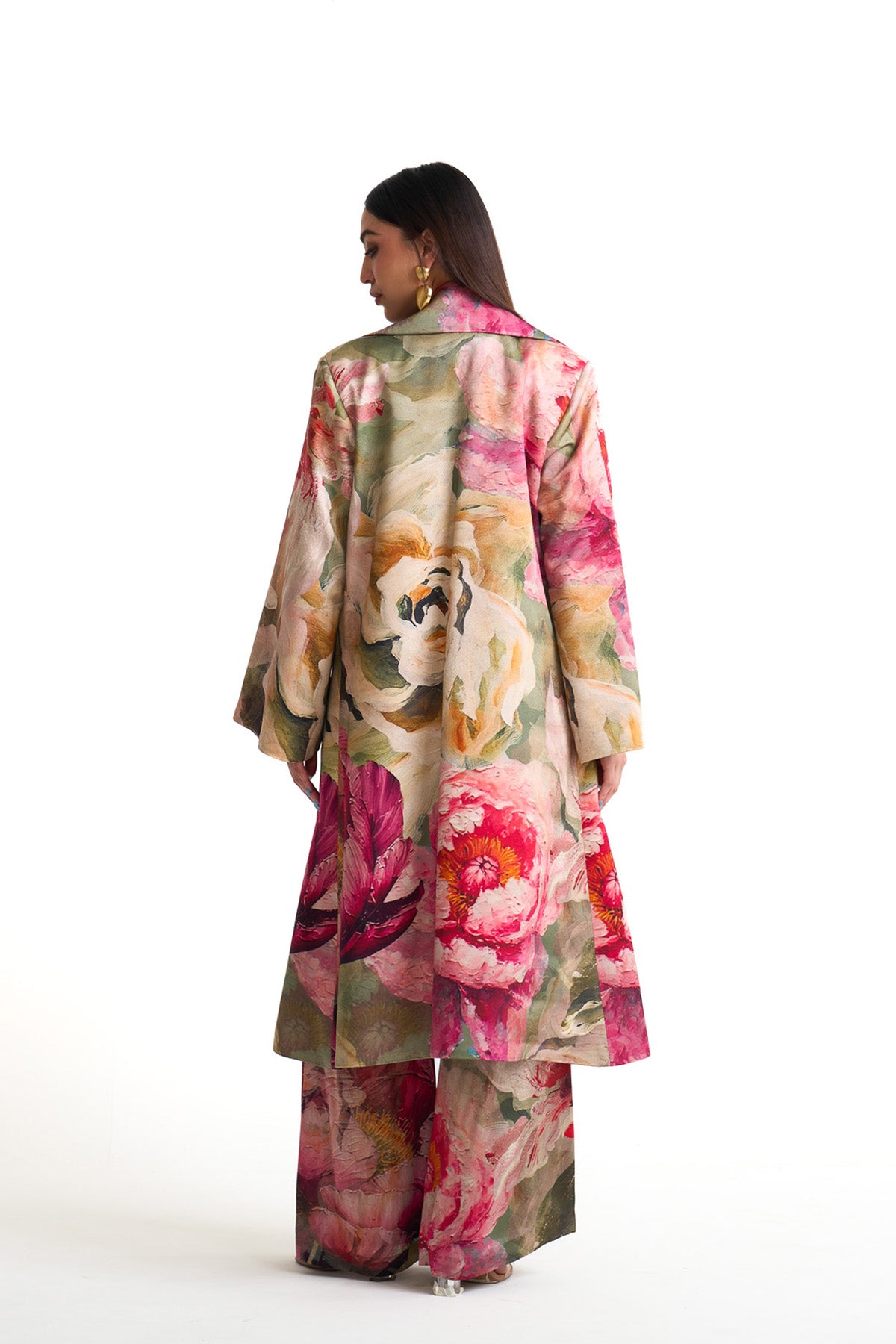 Petal story overcoat set
