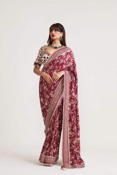 chandni raag parsi saree