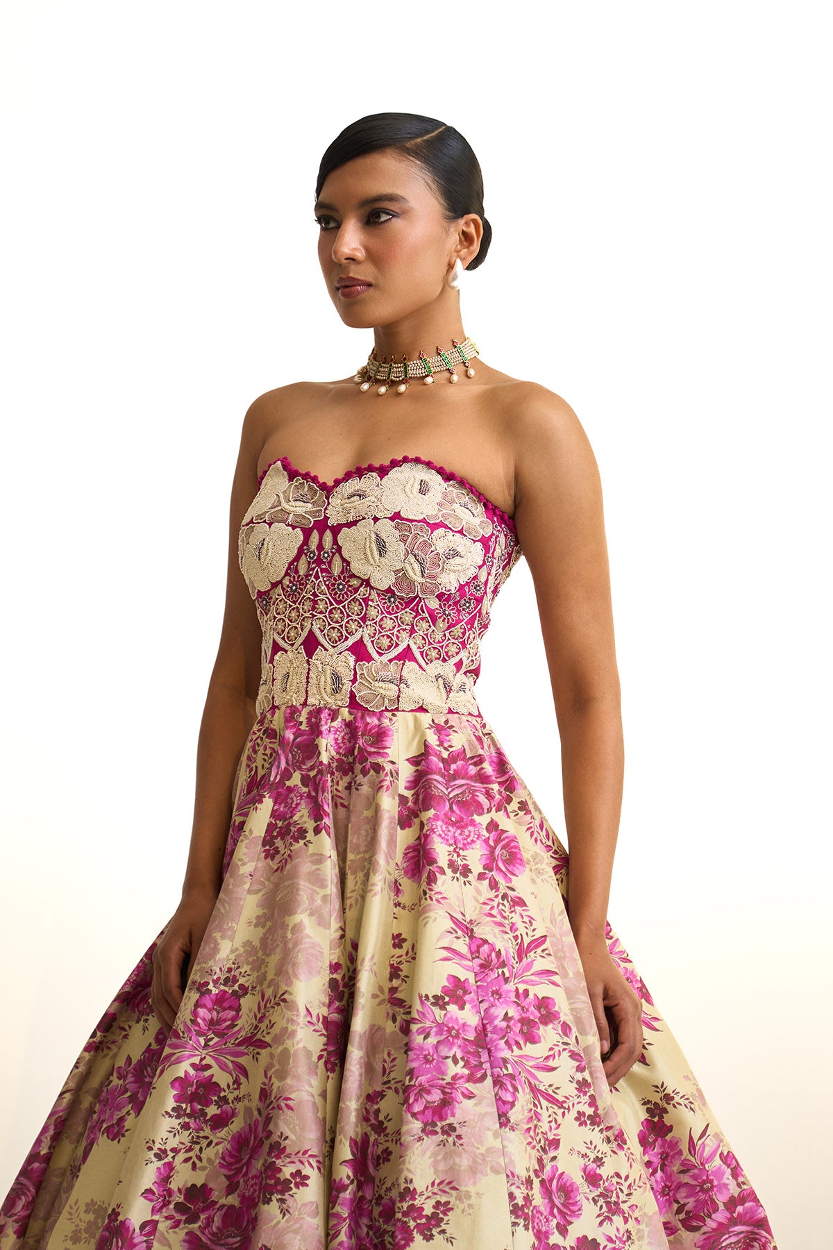 Pink moon Corset dress