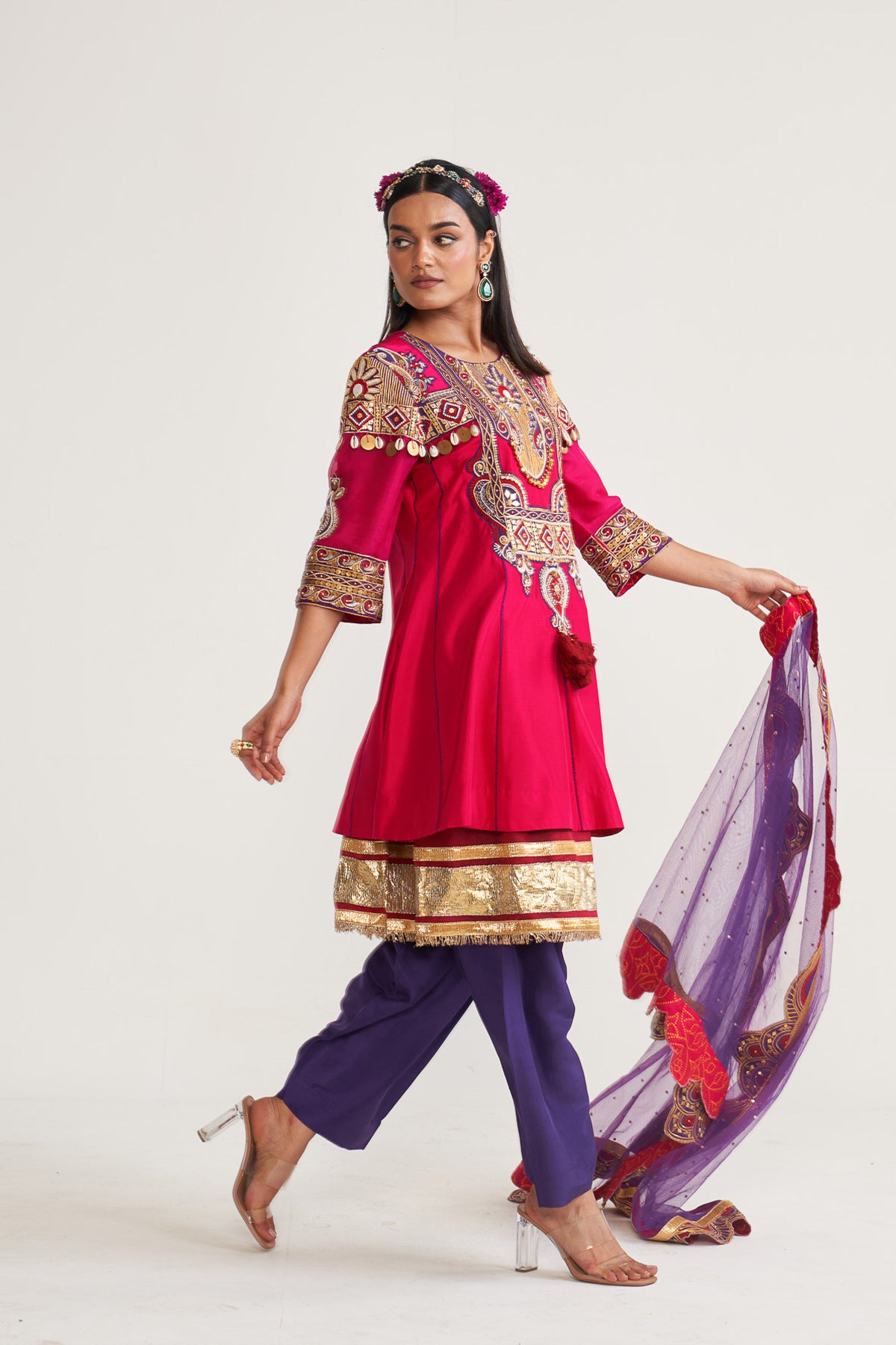 Double layer suit set