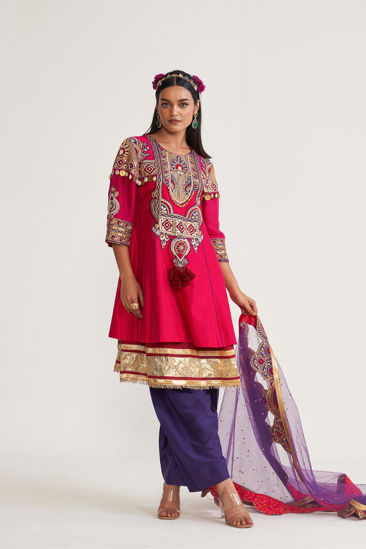 Double layer suit set