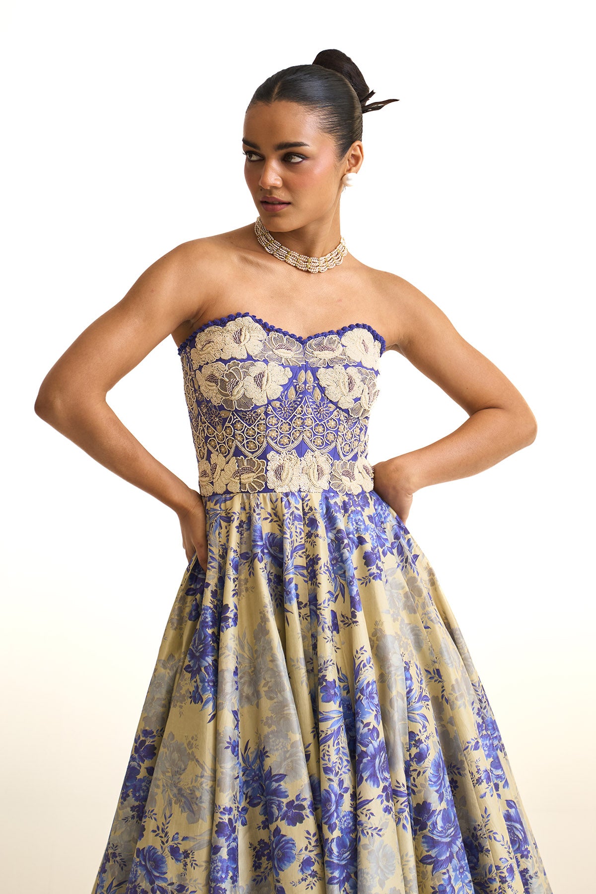 Blue moon Corset dress