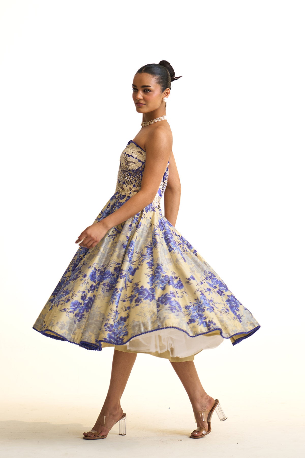 Blue moon Corset dress