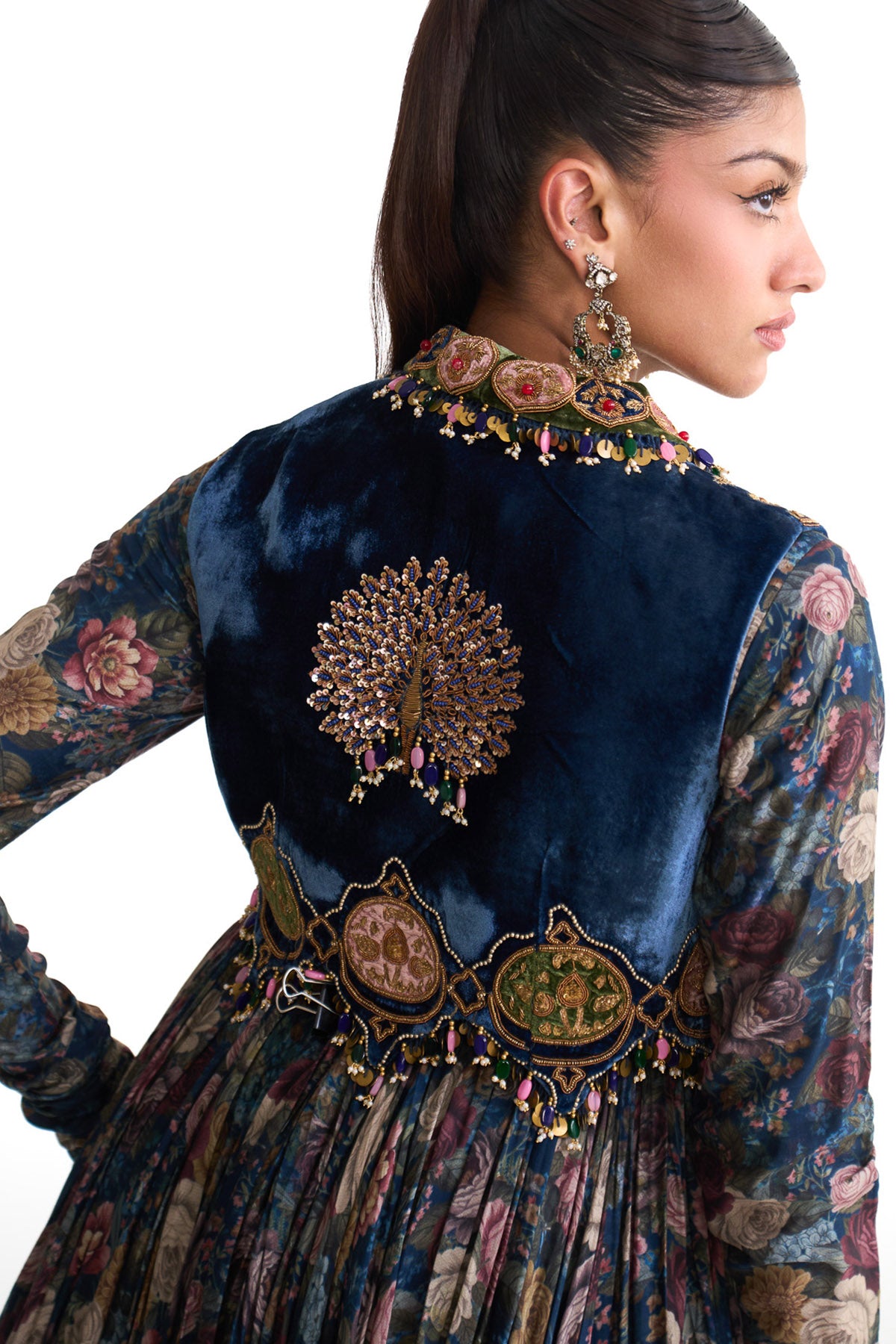 Royal vintage anarkali set