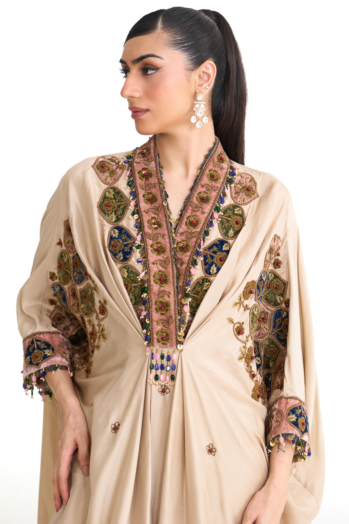 Royal vintage drape kaftan