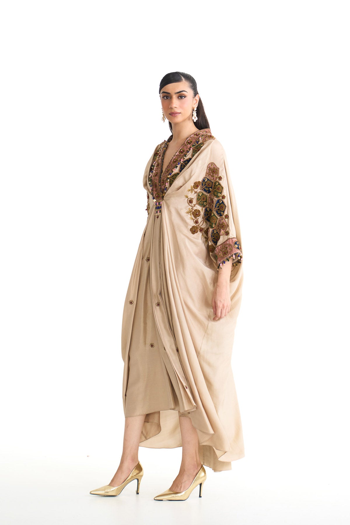 Royal vintage drape kaftan