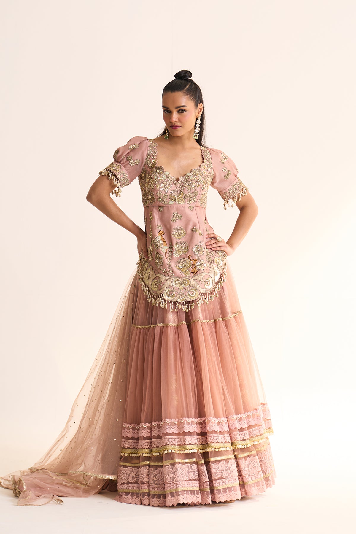 Safari Romance Vanika suit & lehenga set
