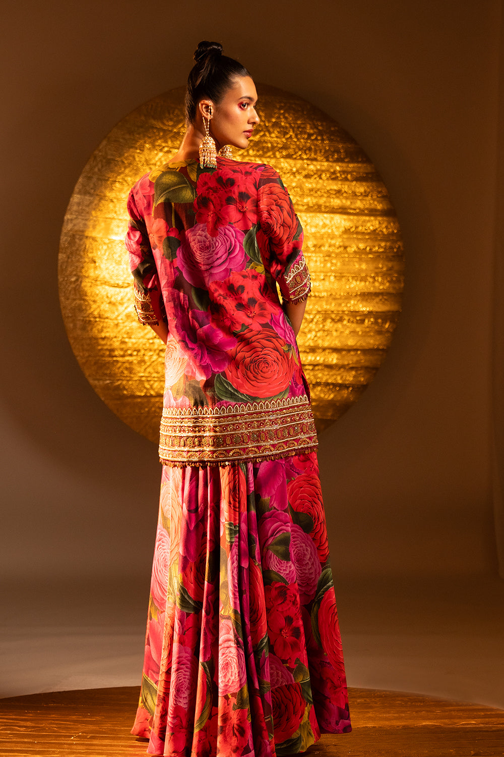 Scarlet Rose Cut To Cut Suit