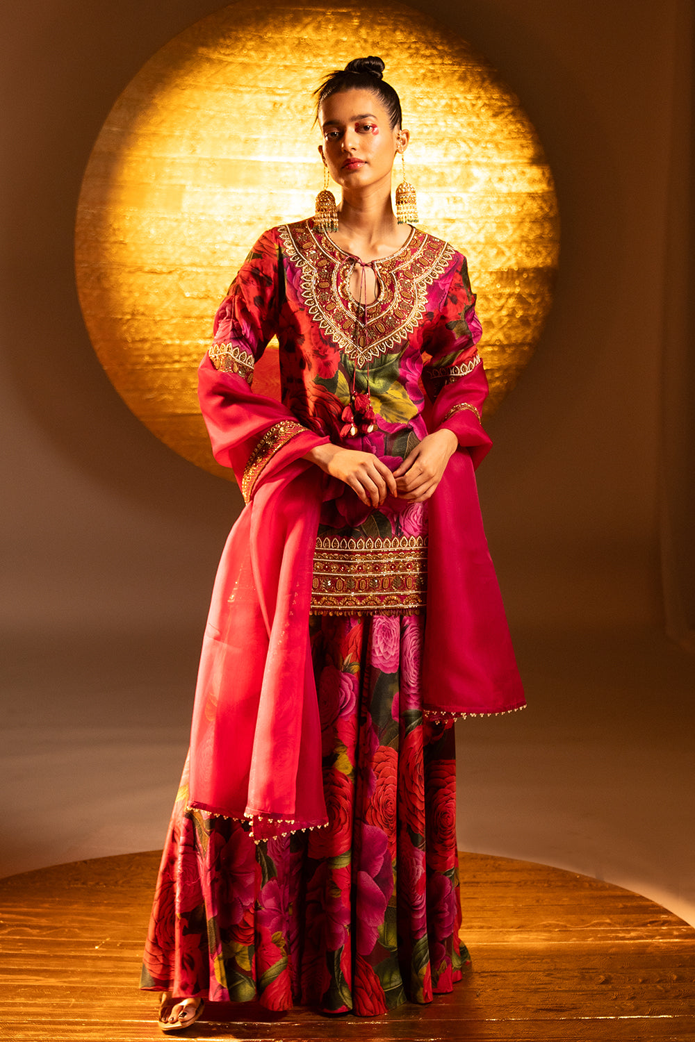 Scarlet Rose Cut To Cut Suit